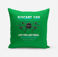 Thumbnail for DJI FlyCart 100 design on green pillow