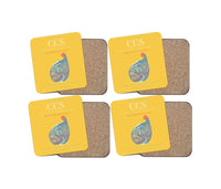 Thumbnail for Simon Bolivar International Airport (Maiquetia) CCS Coaster 4-Pieces-Set - Yellow