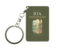 Thumbnail for Ioannina National Airport (IOA) design on green army key chain