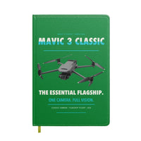 Thumbnail for DJI Mavic 3 Classic design on green notebook