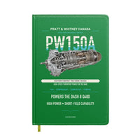 Thumbnail for PW150A design on green notebook