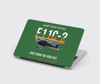 Thumbnail for F11C-2 Goshawk Dive from the High Hat design on green MacBook case