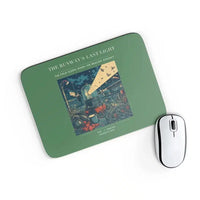 Thumbnail for VINTAGE G4425 - The Runway's Last Light - Designed Mouse Pads design on green rectangle