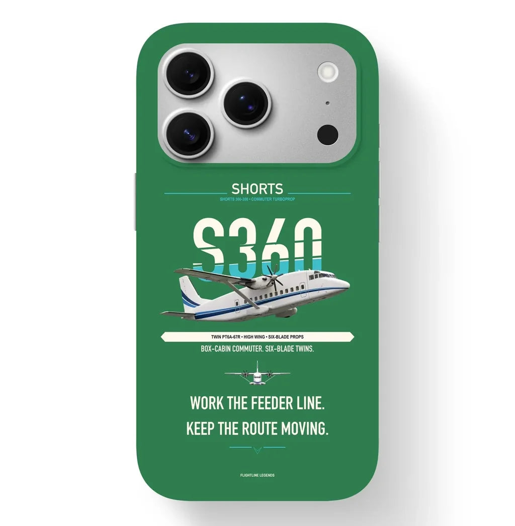 Shorts 360-300 Case design on green iphone case