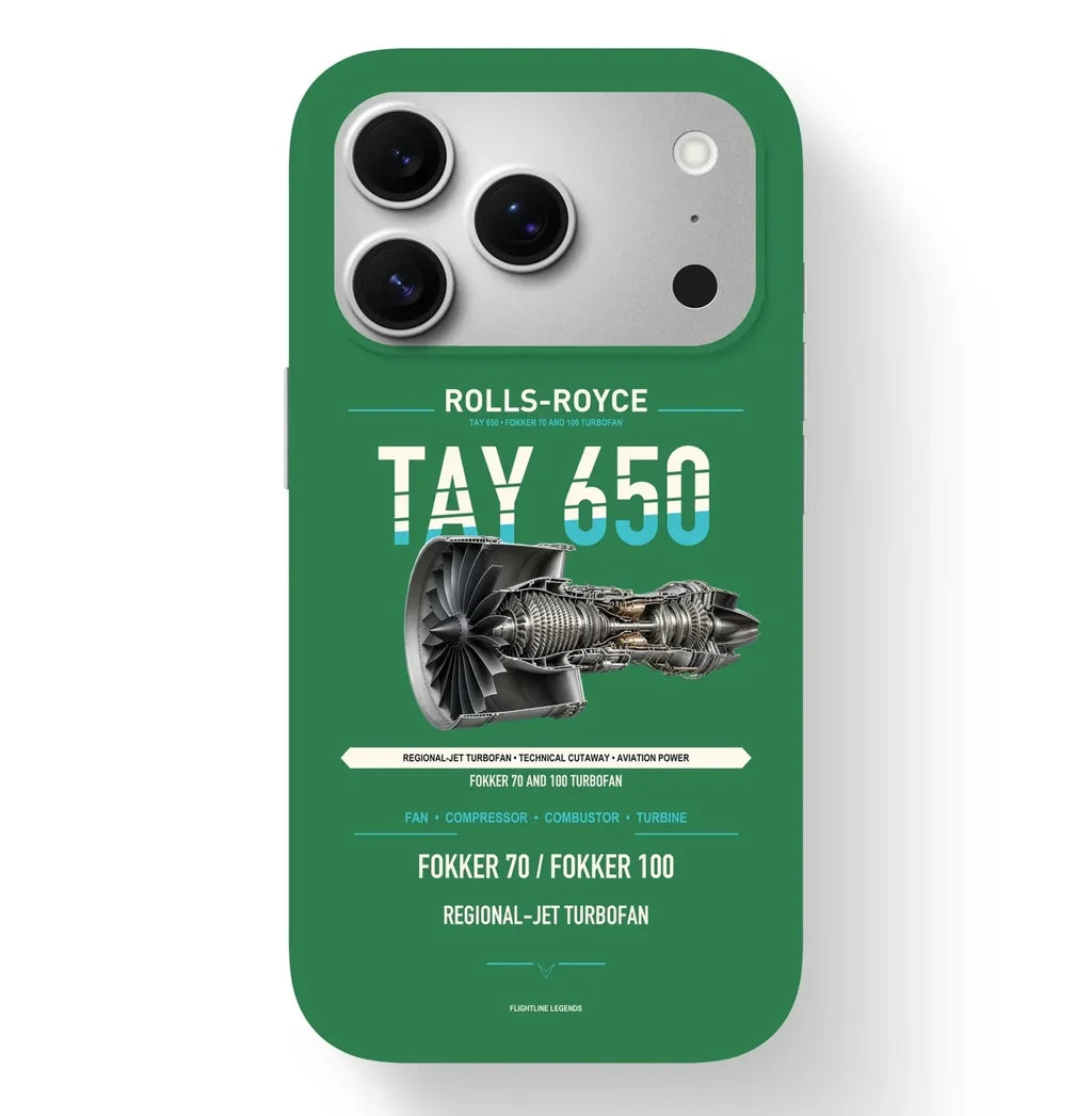TAY 650 Case design on green iphone case