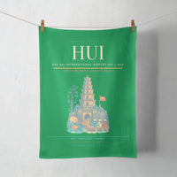 Thumbnail for Phu Bai International Airport (HUI) design on green towel