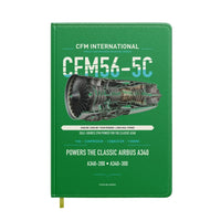 Thumbnail for CFM56-5C design on green notebook