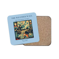 Thumbnail for The Weather Wall - Designed Coasters design on light blue 1-piece