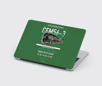 Thumbnail for CFM56-3 design on green MacBook case