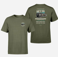 Thumbnail for HF120 design on green army t shirt