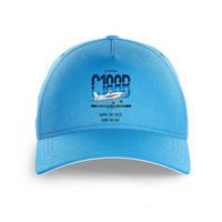 Thumbnail for Cessna A188B AgTruck design on light blue printed hat
