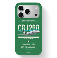 Thumbnail for CRJ200 Case design on green iphone case