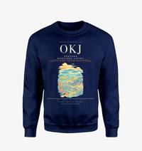 Thumbnail for Okayama Momotaro Airport OKJ Sweatshirt - Navy Blue