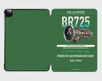 Thumbnail for BR725 design on green ipad tablet case