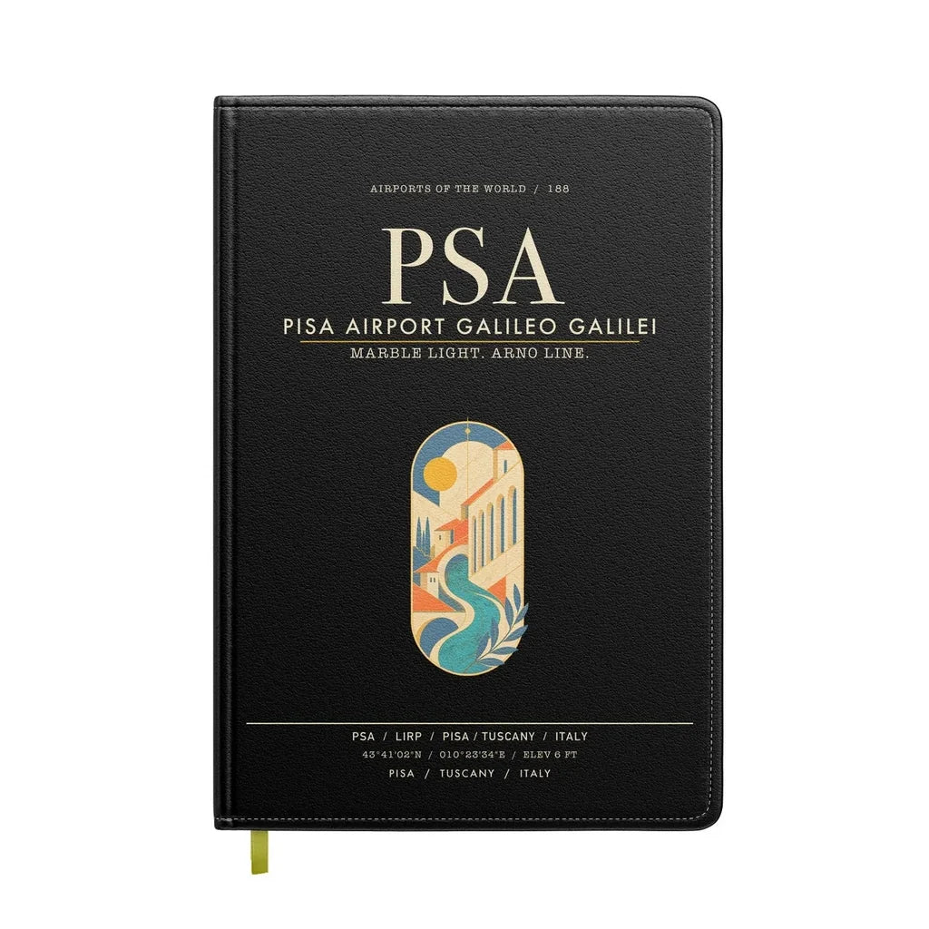 Pisa Airport Galileo Galilei PSA - Black