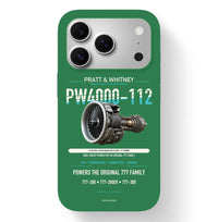Thumbnail for PW4000-112 Case design on green iphone case