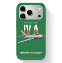 Thumbnail for Dassault Mystère IV A design on green magsafe iphone case, for iPhone 17 Pro