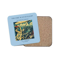 Thumbnail for The Fire Watch Flight - Designed Coasters design on light blue 1-piece