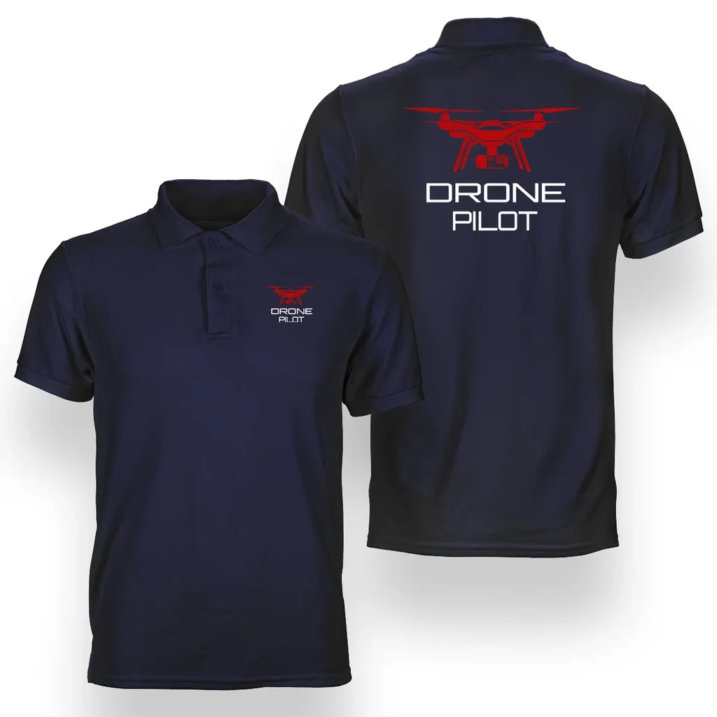 Customisable Drone Polo Shirt - view 8