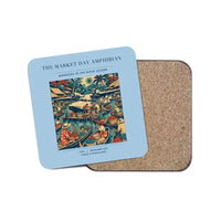 Thumbnail for The Market Day Amphibian - Designed Coasters design on light blue 1-piece