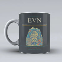 Thumbnail for International Airport EVN — Yerevan Mug design on gray zvartnots