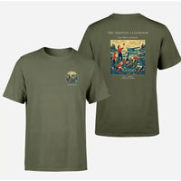 Thumbnail for VINTAGE G4366 - The Tidepool Classroom - Double-Side T-Shirt design on greenarmy double side t shirt