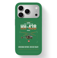 Thumbnail for Kaman HH-43B Huskie design on green magsafe iphone case, for iPhone 17 Pro