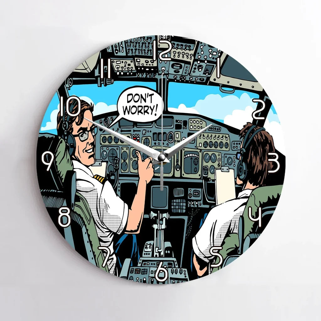 Boeing 787 Wall Clock - view 2