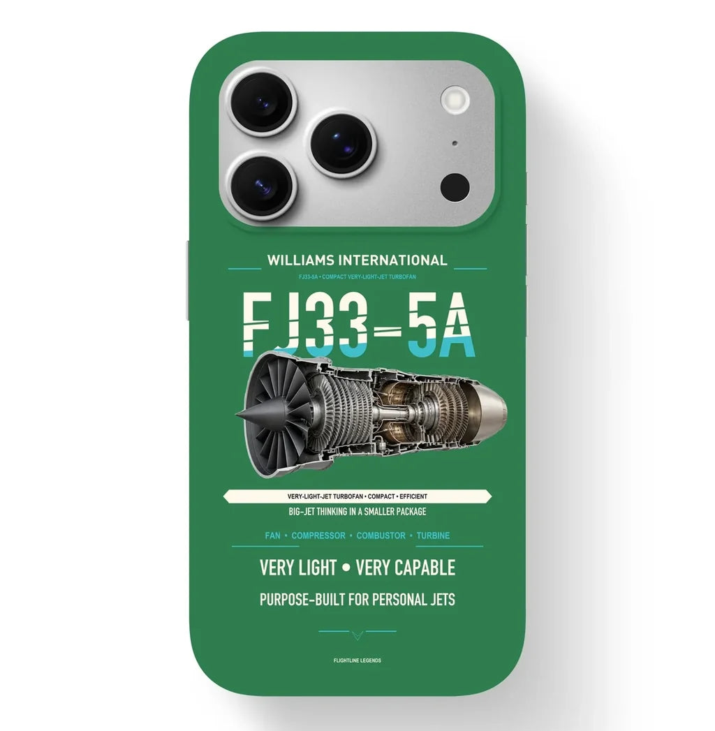 FJ33-5A Case design on green iphone case