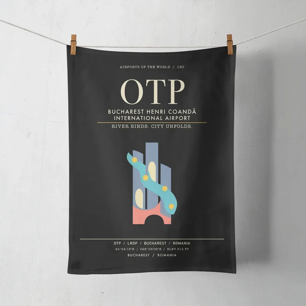 Bucharest Henri Coanda International Airport OTP - Black