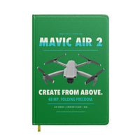Thumbnail for DJI Mavic Air 2 design on green notebook