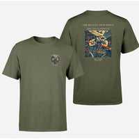 Thumbnail for VINTAGE G4323 - The Bicycle Shop Wings - Double-Side T-Shirt design on greenarmy double side t shirt
