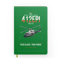 Thumbnail for Bell 412EPI design on green notebook
