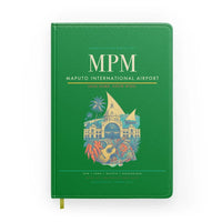 Thumbnail for Maputo International Airport (MPM) design on green notebook