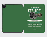 Thumbnail for CF6-80E1 design on green ipad tablet case