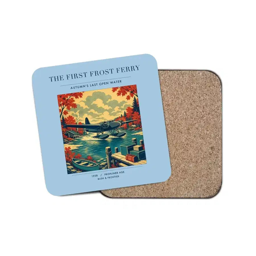 The First Frost Ferry - Designed Coasters design on light blue 1-piece
