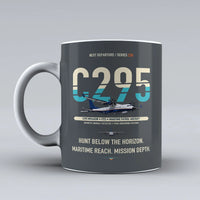 Thumbnail for C295 MPA-ASW Mug design on gray airbus