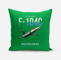 Thumbnail for F-104C Starfighter design on green pillow