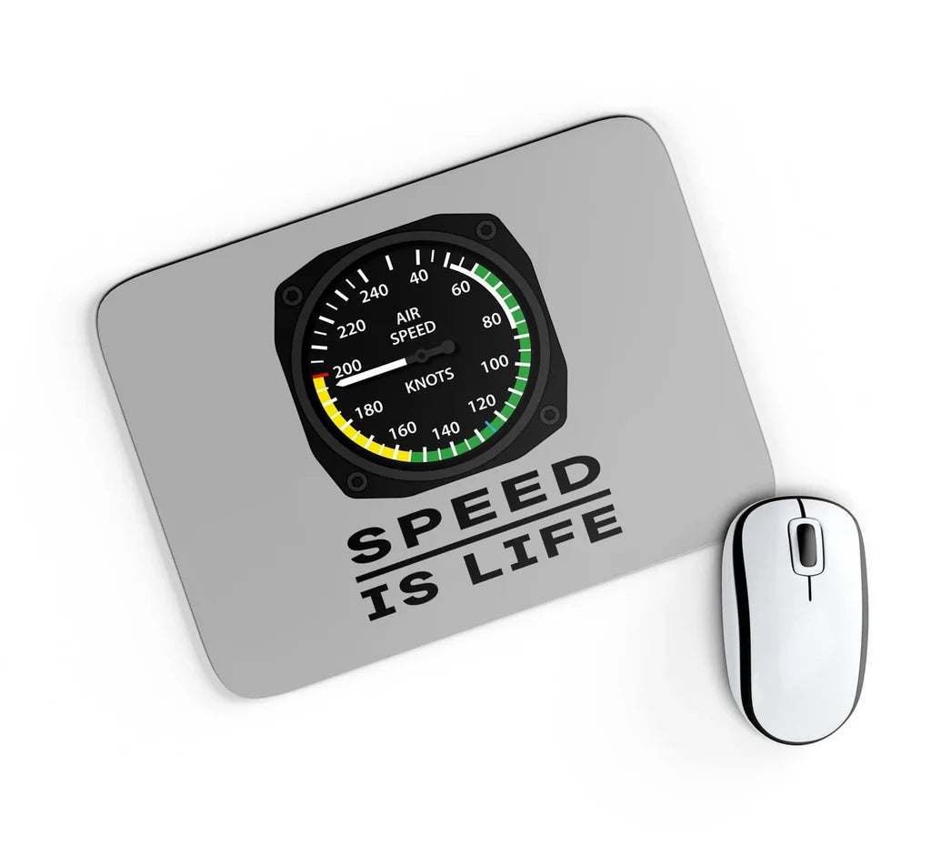 Speed Is Life Mouse Pad - view 8