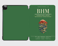 Thumbnail for Birmingham-Shuttlesworth International Airport (BHM) design on green ipad tablet case