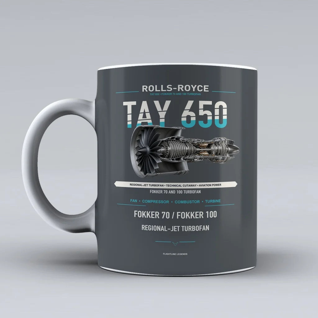 650 Mug design on gray tay