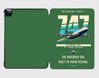 Thumbnail for Boeing 747-200B design on green ipad tablet case