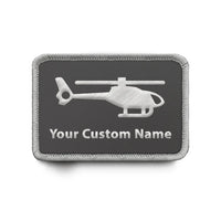 Thumbnail for Customisable Helicopter Embroidery Patch - view 8