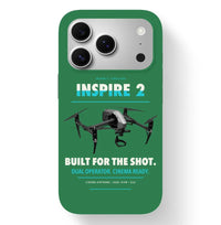 Thumbnail for DJI Inspire 2 Case design on green iphone case