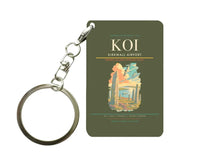 Thumbnail for Kirkwall Airport (KOI) design on green army key chain