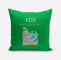 Thumbnail for Gustavo Rojas Pinilla International Airport (ADZ) design on green pillow
