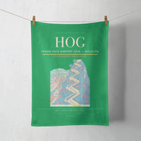 Thumbnail for Frank País Airport (HOG) design on green towel