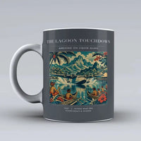 Thumbnail for VINTAGE G4181 - The Lagoon Touchdown - Ceramic Mug design on gray