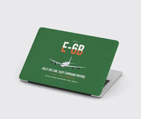 Thumbnail for E-6B Mercury design on green MacBook case