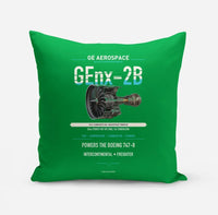Thumbnail for GEnx-2B design on green pillow